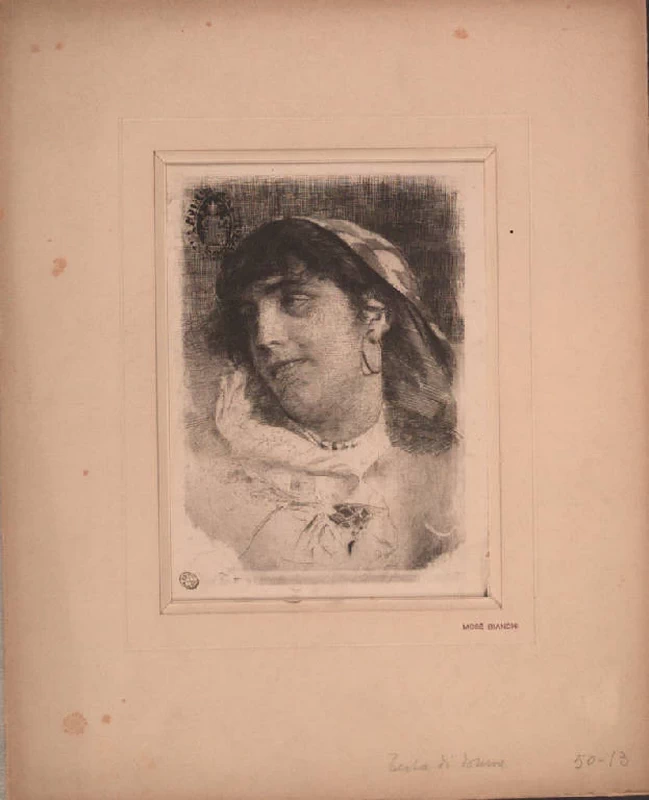 Testa di donna - Raccolte Grafiche, Castello Sforzesco, Milano